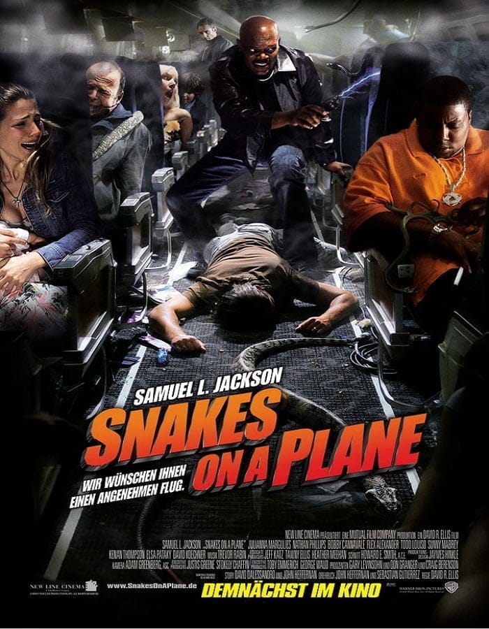 Snakes on a Plane (2006) เลื้อยฉก เที่ยวบินระทึก